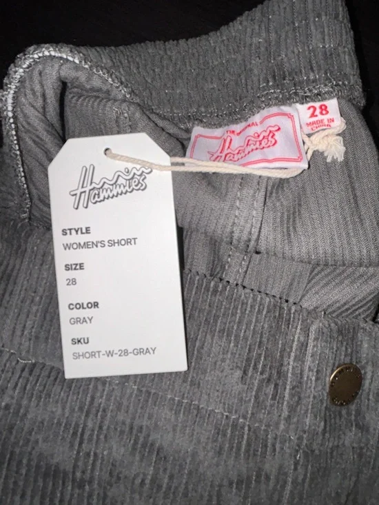 Hammies corduroy shorts size 28 NWT - Picture 6 of 9